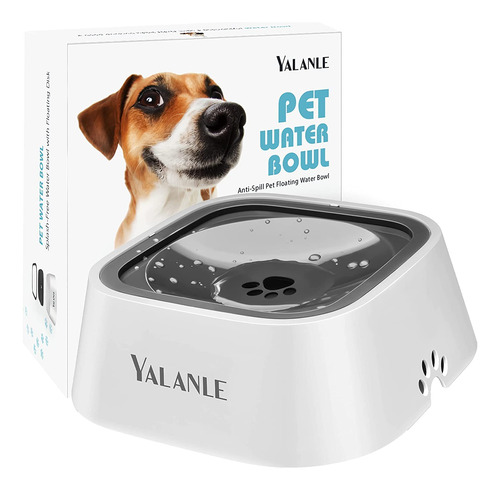 Yalanle - Bol De Agua Para Perro Sin Derrames, Alimentador D