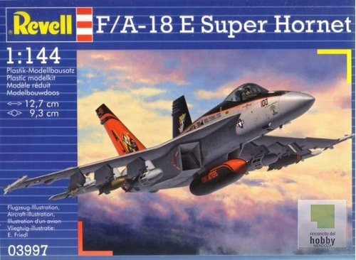 Revell F/a-18e Super Hornet 3997 1/144 Rdelhobby Mza