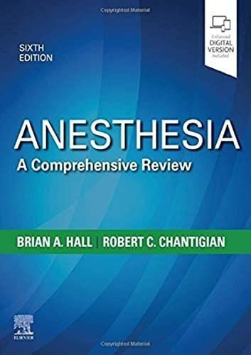 Libro:  Anesthesia: A Comprehensive Review