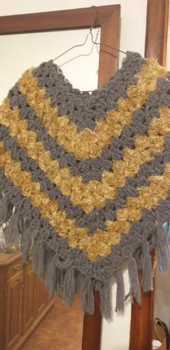 Ponchos Crochet MercadoLibre 📦