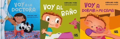 3 Libros - Voy Al Doctor + Dormir + Baño El Ateneo