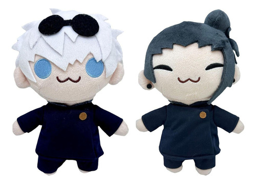 2pcs Jujutsu Kaisen Gojo Geto Peluche Muñeca Navidad Regalo