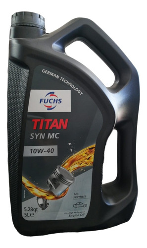 Aceite Fuchs 10w40 5 Litros