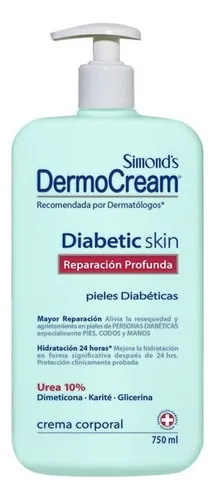 Crema Corporal Diabetic Skin 750ml Dermocream