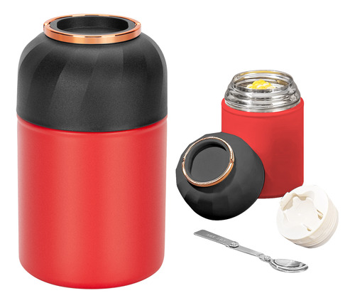 Termos Comida Y Liquido Buffer Multiproposito 850ml +cuchara