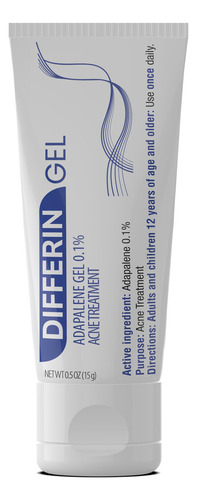 Tratamiento Para El Acné Differin Adapalene Gel Sensible Sen Sensible Día/noche