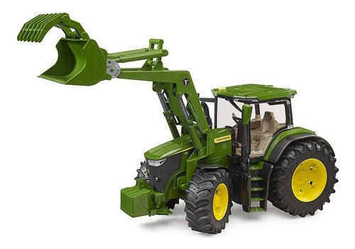 Máquina John Deere 7r 350 W/frontloader - Bruder Personaje Foto
