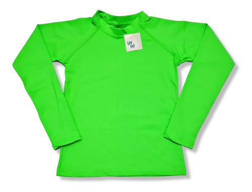 Blusa Camisa Proteção Uv50+ Infantil  Cores Lisas