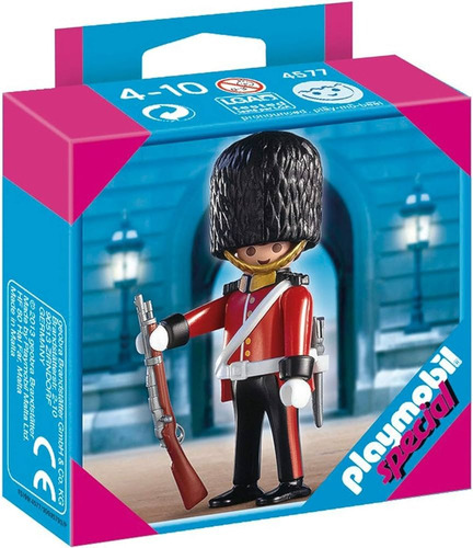 Playmobil Guardia Británico En Caja Descontinuado