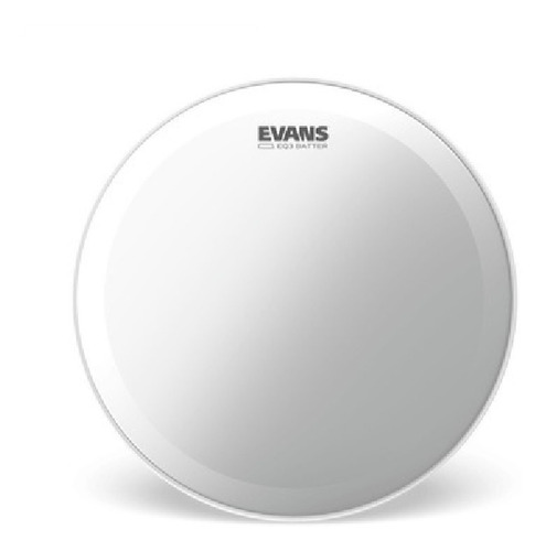 Parche Evans Bombo Eq3 Coated Frosted Doble Capa 18 Bd18gb3c