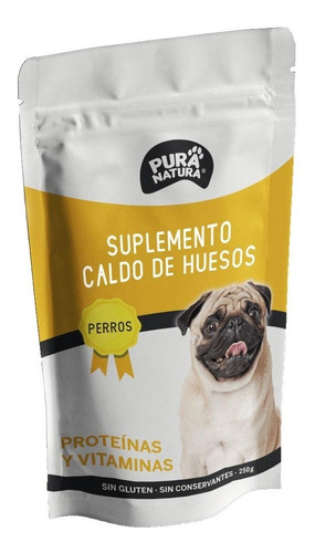 Pack X10 Unidades Caldo Huesos Para Perros - Pura Natura