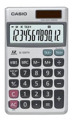 Calculadora Casio De Bolsillo Sl-320tv