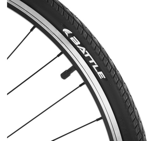Imagen 7 de 7 de Bicicleta Paseo Battle Urban F R700c Freno V Brake Color Verde