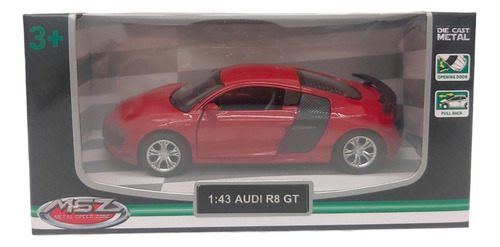 Auto De Colección Audi R8 Gt Escala 1:43 Msz