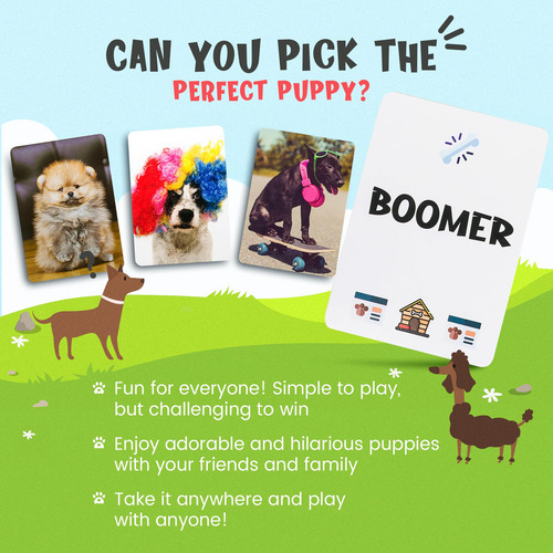 Juego De Perros Name That Puppy 100 Tarjetas Para Niños
