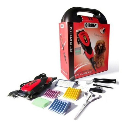 Maquina De Tosa Cães E Gatos Kit 220v