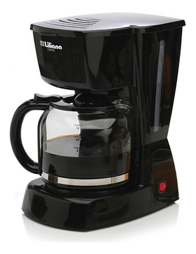 Imagen 1 de 10 de Cafetera Liliana Cofix Ac960 Negra De Filtro 1.8lts 220v