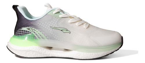 Zapatillas Finders Scroll Race Blanco Verde Mujer