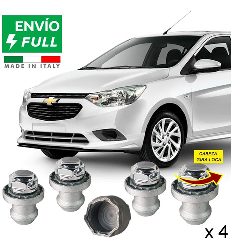 Birlos Seguridad  Chevrolet Aveo 2018 Nuevos Envío Gratis