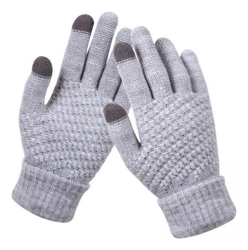 5 Hombres Mujeres Pantalla Táctil Guantes De Invierno