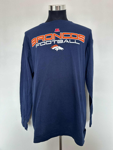 Polera Denver Broncos - Azul - Manga Larga