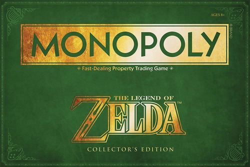 The Legend Of Zelda Juego Mesa  Monopoly