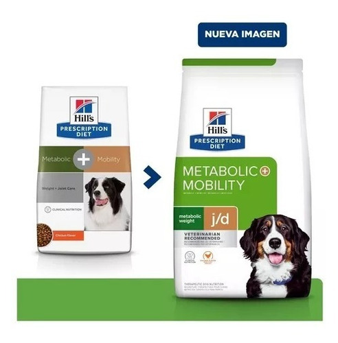 Hills Metabolic + Mobility  Para Perro Con 3.85 Kg Original