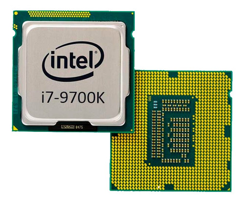 Processador gamer Intel Core i7-9700K CM8068403874212  de 8 núcleos e  4.9GHz de frequência com gráfica integrada