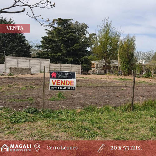 Lote En Venta -  Cerro Leones