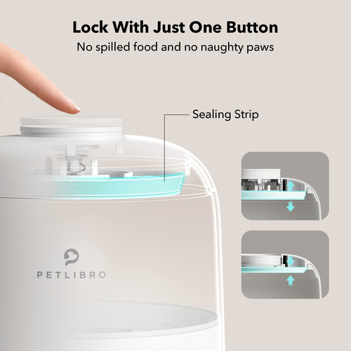 Comedero Automático Para Gatos Petlibro Air De 2 Litros Con