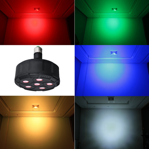 Lámpara De Escenario Mini 5 Luces Led Rgbw Par Holder