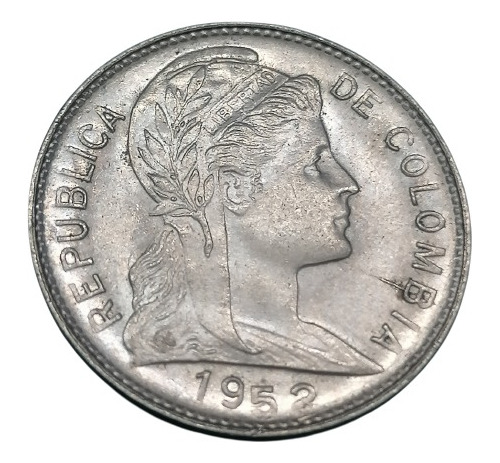 Colombia Moneda 1 Centavo 1952