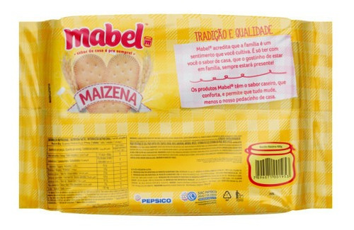 D-biscoito Maizena Mabel Pacote 400g