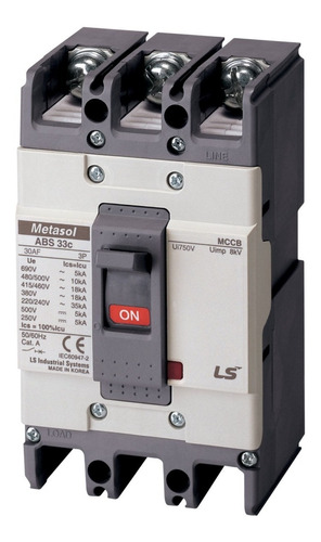 Interruptor Automático Caja Moldeada 3x30a 14ka 220/660v L.g