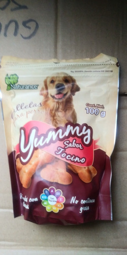 Imagen 1 de 1 de Fancy Pets Naturence Naturance Yummy Bacon 100 Grs Premio Perro Cachorro Entrenamiento