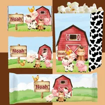 Comprar Kit Imprimible Cumpleaños Candy Bar Granja 1 Personalizable
