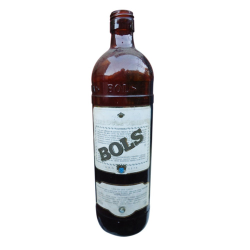 Antigua Botella De Licor Erven Lucas (Usado)