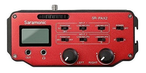 Sr Pax2 Adaptador Para Mezclador Audio Preamplificador