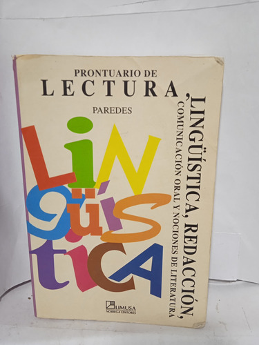 Prontuario De Lectura,lingüística,redaccion