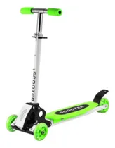 Comprar Monopatín Scooter 4 Ruedas Con Luces Plegable P\u002F Niños 