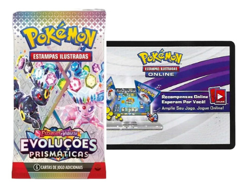 100 Código Pokémon Tcg Online Evoluções Prismáticas