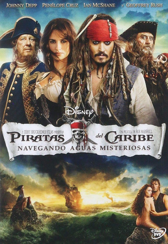 Piratas Del Caribe Navegando Aguas Misteriosas Pelicula Dvd