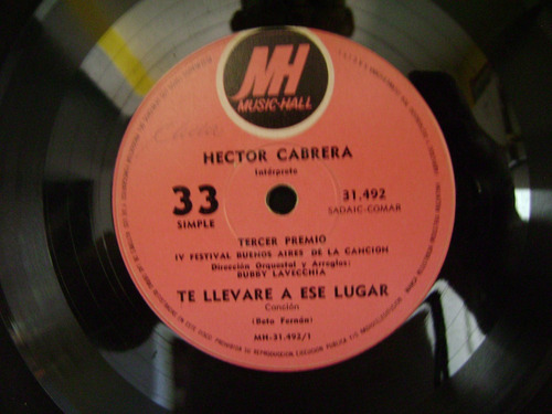 Hector Cabrera-las Cosas Que Me Alejan Vinil Simple-8 Puntos