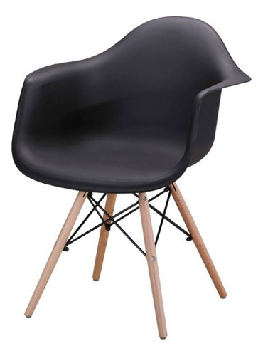 Sillón Eames Negro