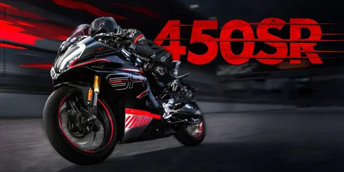 Cfmoto 450 Sr - 100% Financiada - Tomamos Tu Moto Usada