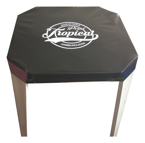 10 Capas Para Mesa Plástica Com Logo