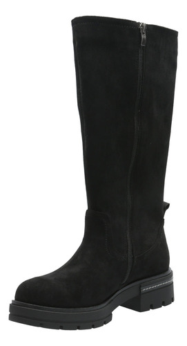 Bota Hush Puppies Mujer Dirk Negro
