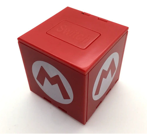 Portajuegos Para Nintendo Switch De 16 Slots Cubo Con Boton