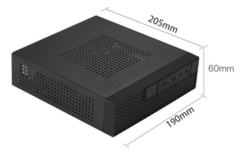 Caso De Computador Itx Prático M06 Desktop Caso Usb 2.0