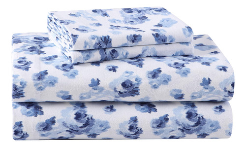 Laura Ashley Home - Flannel Collection - Juego De Sabanas -